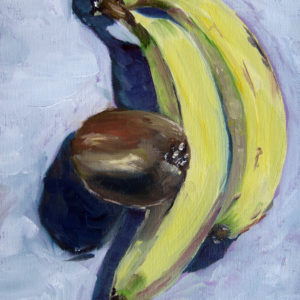 Banane und Kiwi